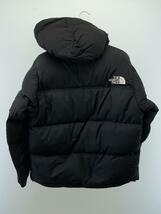 THE NORTH FACE◆NUPTSE HOODIE_ヌプシフーディー/XL/ナイロン/ブラック/無地_画像2