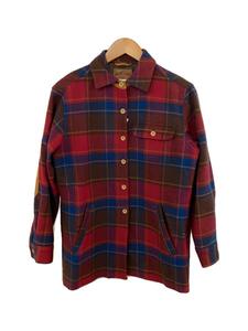 PENDLETON◆ジャケット/-/ウール/RED/チェック/P2000W05