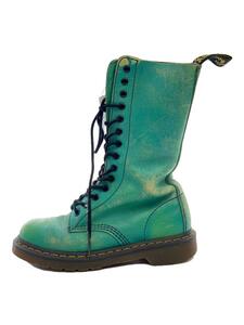 Dr.Martens◆ブーツ/UK6/GRN/レザー