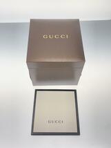 GUCCI◆クォーツ腕時計/アナログ/ラバー/BLK/BLK/137.1_画像6