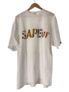 A Elegantes SAPEur◆Tシャツ/XXL/コットン/WHT