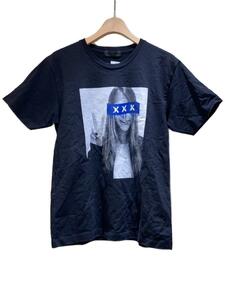 GOD SELECTION XXX◆Tシャツ/S/コットン/BLK