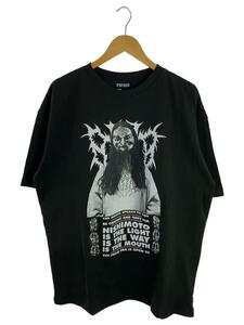 NISHIMOTO IS THE MOUTH/Tシャツ/XXL/コットン/BLK/総柄