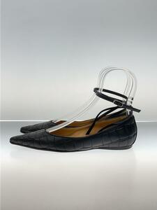 HERMES* Flat туфли-лодочки /35.5/ черный / кожа 