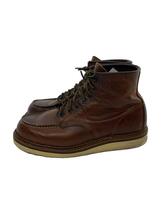 RED WING◆レースアップブーツ/26cm/ブラウン/レザー/1907_画像1