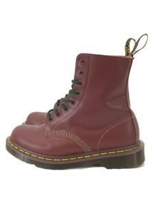 Dr.Martens◆1460 CHERRY RED 8EYE/レースアップブーツ/UK5/BRD/レザー/11822600