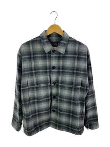 PENDLETON◆長袖シャツ/-/コットン/GRY/チェック/9475-7222