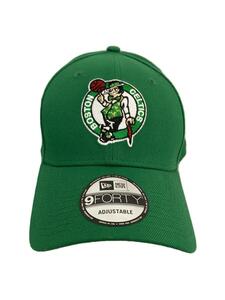 NEW ERA◆ニューエラ/boston celtics/キャップ/コットン/グリーン