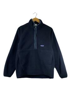 patagonia◆04AW/SYNCHILLA/ハーフジップフリースジャケット/S/ポリエステル/BLK/25375