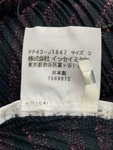 PLEATS PLEASE ISSEY MIYAKE◆ノースリーブワンピース/3/ポリエステル/PUP/PP43-JT647_画像4