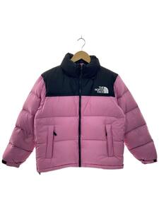 THE NORTH FACE◆SHORT NUPTSE JACKET_ショートヌプシジャケット/XL/ナイロン/PNK/無地