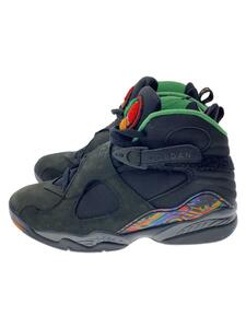 NIKE◆AIR JORDAN 8 RETRO/エアジョーダンレトロ/ブラック/305381-004/27cm/BLK