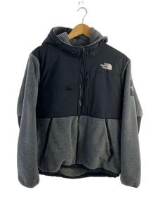 THE NORTH FACE◆DENALI HOODIE_デナリフーディ/M/ポリエステル/GRY/無地