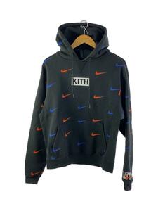 NIKE◆パーカー/S/コットン/BLK/総柄/20FW/New York Knicks AOP Hoodie