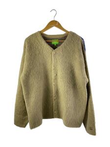 HUF◆カーディガン(厚手)/L/アクリル/BEG/HUF H-DOG CARDIGAN