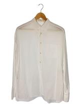 TODAYFUL◆Jacquard Cotton Shirts/長袖シャツ/FREE/コットン/ホワイト/無地/12010412_画像1