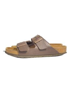 BIRKENSTOCK◆サンダル/25cm/BRW/レザー