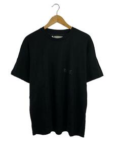 stein◆21SS/PRINT TEE-RE LOOP/Tシャツ/S/コットン/BLK/ST.257