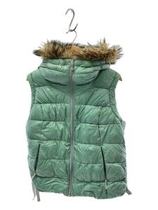 EDDIE BAUER* down vest /XL/ nylon /GRN