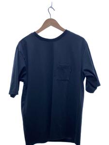 THE NORTH FACE◆S/S AIRY POCKET TEE_ショートスリーブ エアリー ポケット ティー/L/ポリエステル/GRY