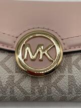 MICHAEL KORS◆キーケース/PVC/PNK/総柄/レディース/AV-2104_画像3