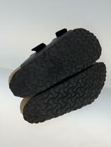 BIRKENSTOCK◆サンダル/38/BLK_画像4