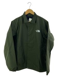 THE NORTH FACE◆THE COACH JACKET_ザ コーチジャケット/L/-/KHK/無地