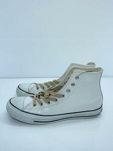 CONVERSE◆ハイカットスニーカー/27.5cm/WHT/レザー/1B907