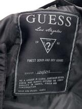 GUESS◆フライトジャケット/S/ナイロン/BLK/MZ4W1236JP_画像3