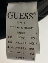 GUESS◆フライトジャケット/S/ナイロン/BLK/MZ4W1236JP_画像4