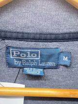 POLO RALPH LAUREN◆スウェット/M/コットン/GRY/無地_画像3