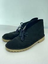 Clarks◆チャッカブーツ/US9/BLK/13292_画像2