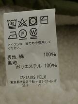 CAPTAINS HELM◆ジャケット/L/コットン/KHK/BOA FATIGUE SHIRT JKT_画像4