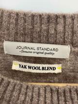 JOURNAL STANDARD◆クルーネックニット/セーター(薄手)/M/ウール/GRY/無地/20-080-600-2200_画像3