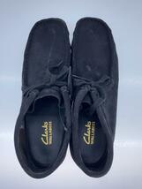 Clarks◆ワラビー/ブーツ/US9/ブラック/スウェード/261583027080/CHARLES・F・STEAD_画像3