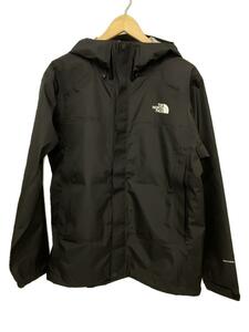 THE NORTH FACE◆FL DRIZZLE JACKET_フューチャーライトドリズルジャケット/L/ポリエステル/BLK/無地