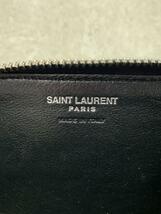 SAINT LAURENT◆コインケース/-/BLK/無地/メンズ/MRT607765_画像3