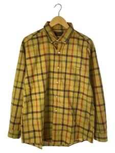 Braidburn /長袖シャツ/XL/コットン/BEG/チェック/60s-/USA製