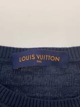 LOUIS VUITTON◆セーター(薄手)/S/コットン/NVY_画像3