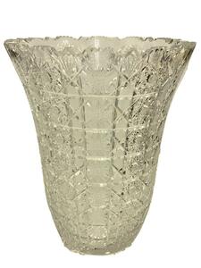 BOHEMIA GLASS(Crystal)◆壷・花瓶/CLR