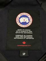 CANADA GOOSE◆ロングダウンジャケット/S/ナイロン/NVY/2302JL/ファー欠品/袖汚れ有/状態考慮_画像3