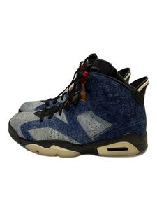 NIKE◆AIR JORDAN RETRO 6/エアジョーダン6 レトロ/インディゴ/CT5350-401/US8.5/I