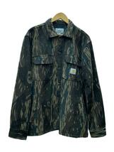 Carhartt◆カバーオール/L/コットン/カモフラ/WHITSOME SHIRT JAC_画像1