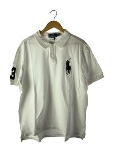 POLO RALPH LAUREN◆ポロシャツ/-/コットン/WHT