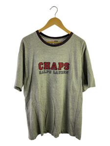 CHAPS RALPH LAUREN◆Tシャツ/L/コットン/GRY