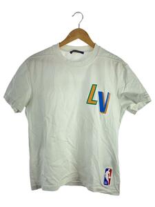 LOUIS VUITTON◆Tシャツ/S/コットン/WHT/RM212M DT3 HLY20W