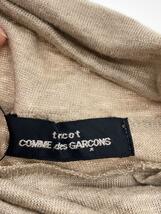 tricot COMME des GARCONS◆90s/カーディガン(薄手)/-/リネン/BEG_画像3