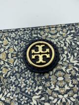 TORY BURCH◆ショルダーバッグ/2WAY/PVC/ネイビー/花柄_画像6