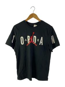 NIKE◆JORDAN STRETCH CREW TEE/Tシャツ/M/コットン/BLK/プリント/DH4179-010