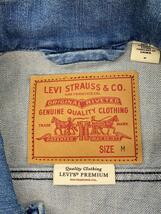 LEVI'S PREMIUM◆Gジャン/M/デニム/BLU/無地/PC9-57850-0000/ブルー_画像3